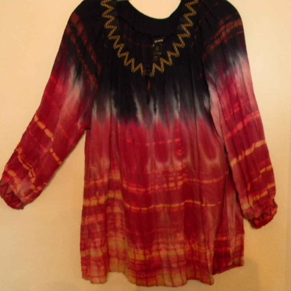 Ali Miles Tie Dye Top XL